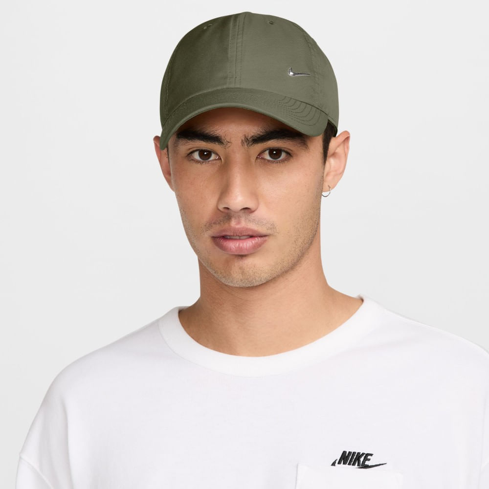 Nike U Nk Df Club Cap U Cb Mtswsh L Gorra verde de hombre lifestyle