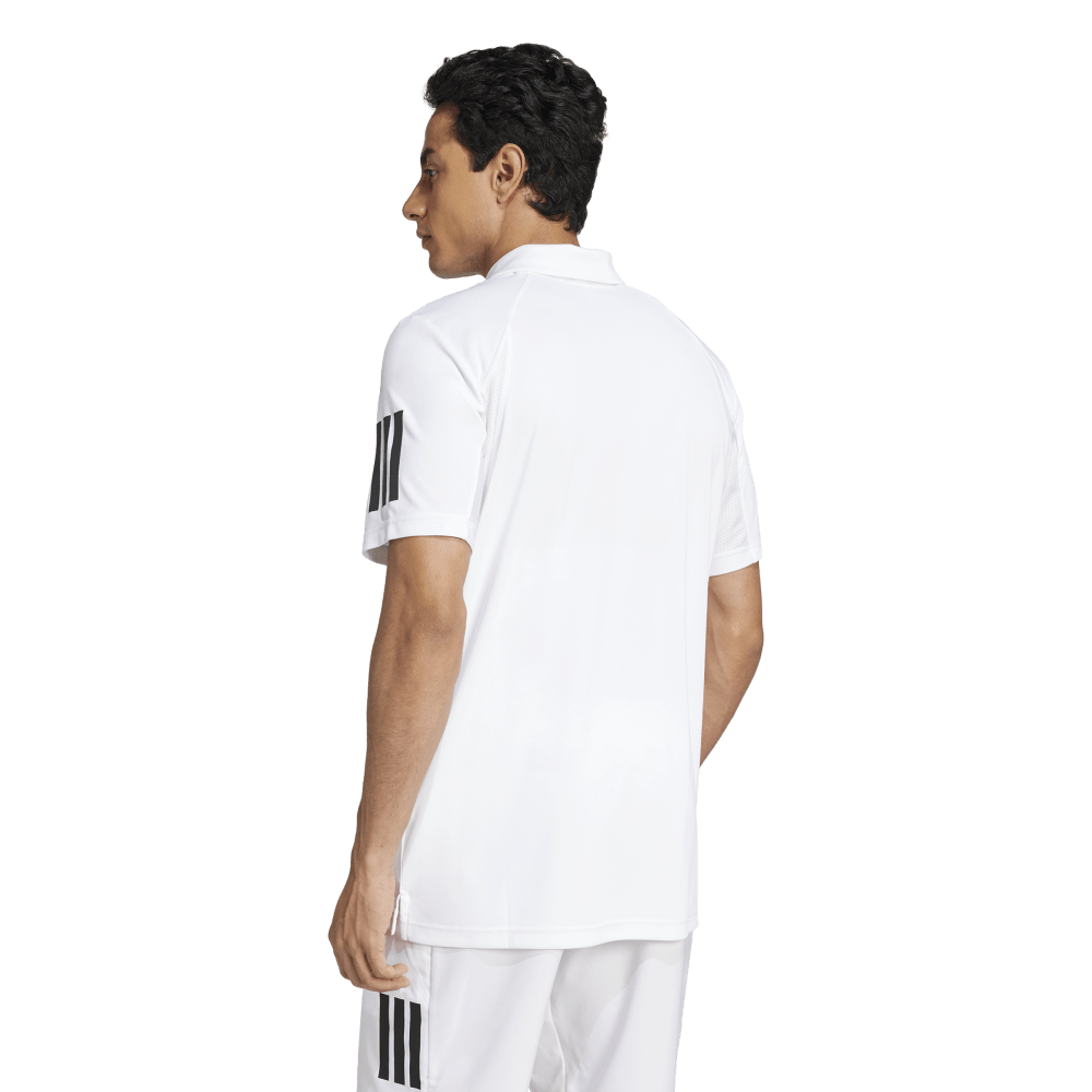 Adidas Camiseta Polo Club Tennis 3 Bandas Polo blanco de hombre para tenis