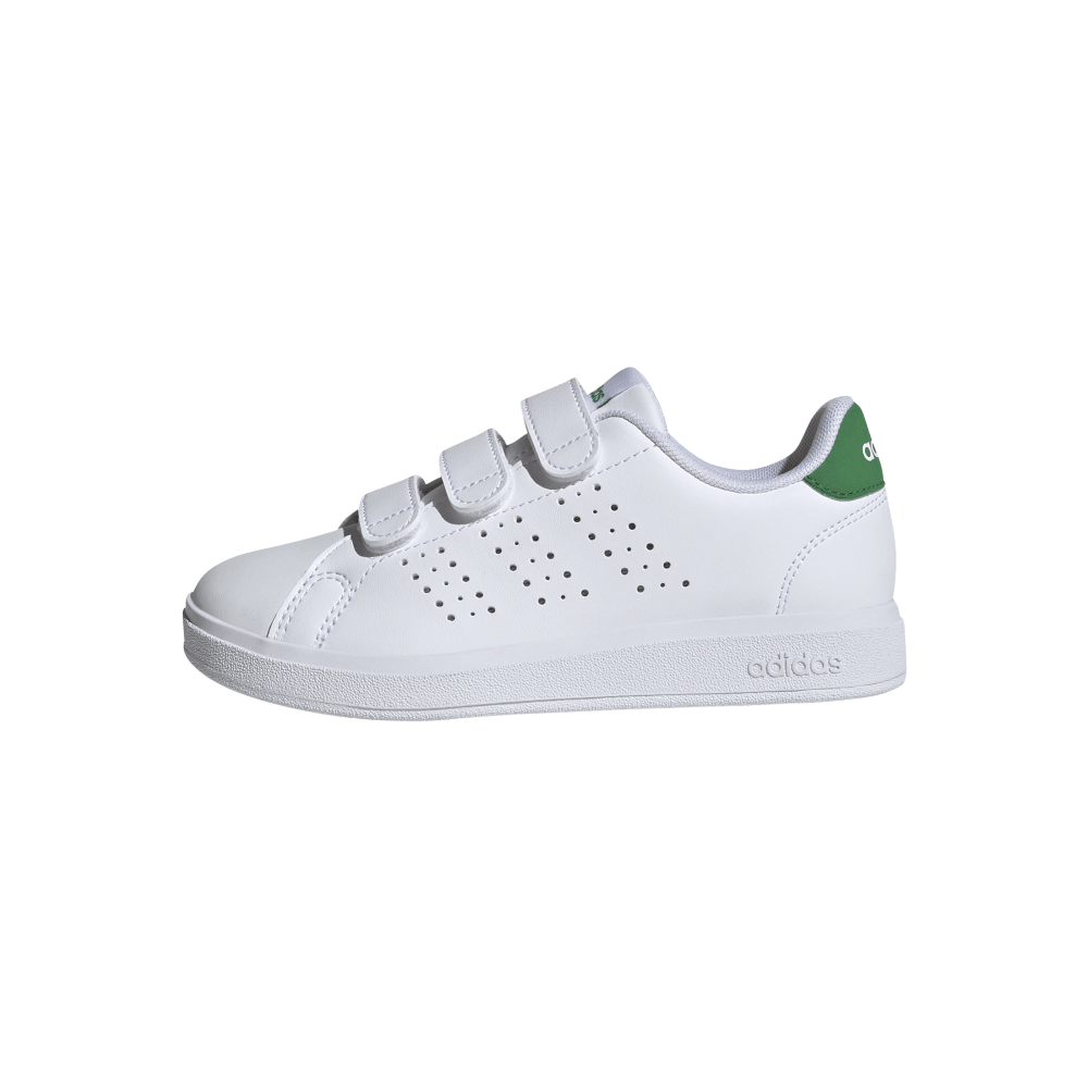 Adidas Tenis Advantage Base 2.0 Kids blanco de niño lifestyle