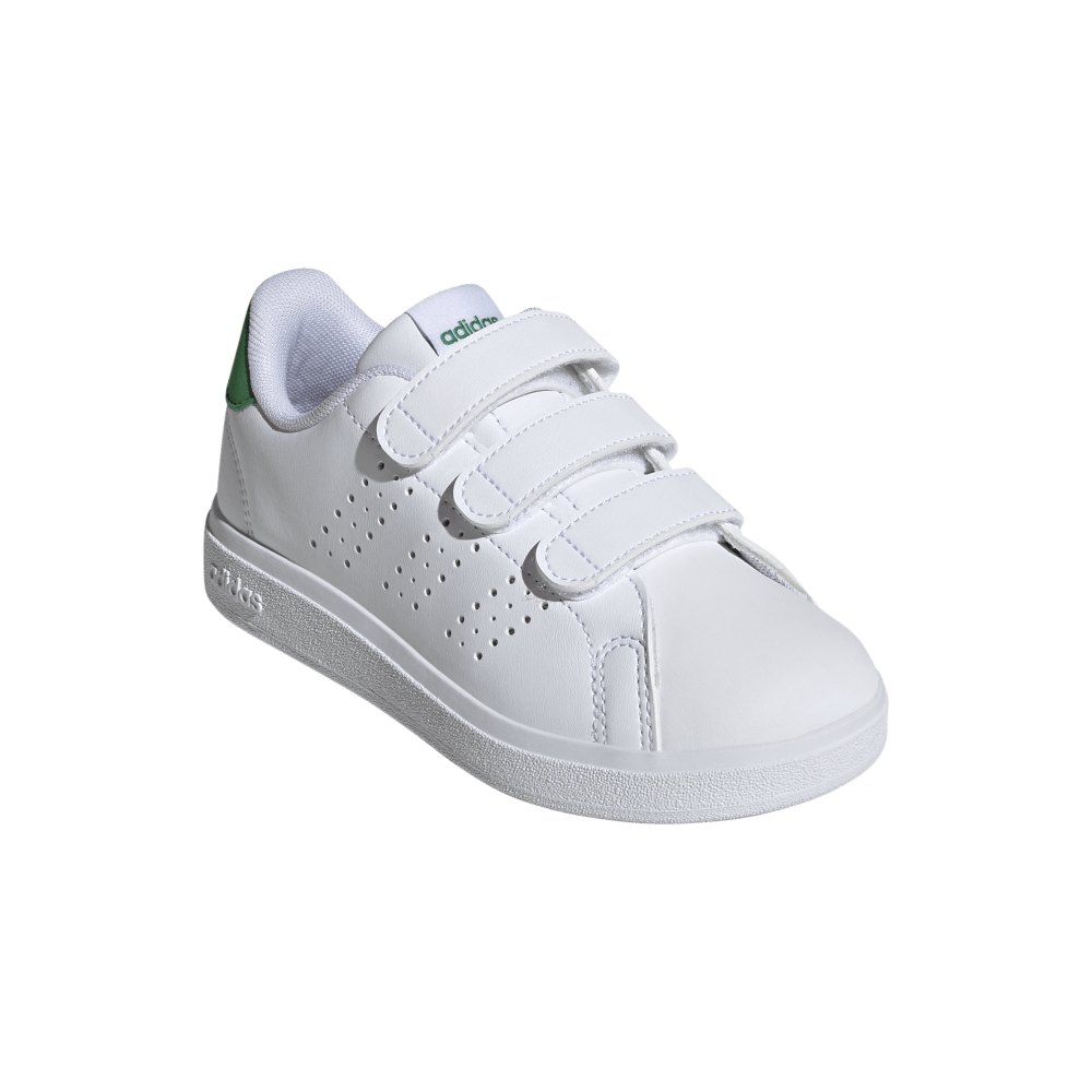 Adidas Tenis Advantage Base 2.0 Kids blanco de niño lifestyle