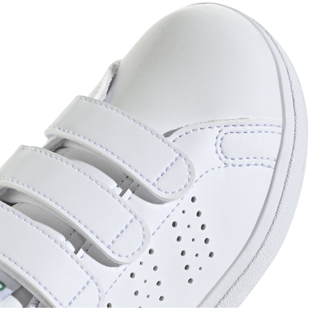 Adidas Tenis Advantage Base 2.0 Kids blanco de niño lifestyle