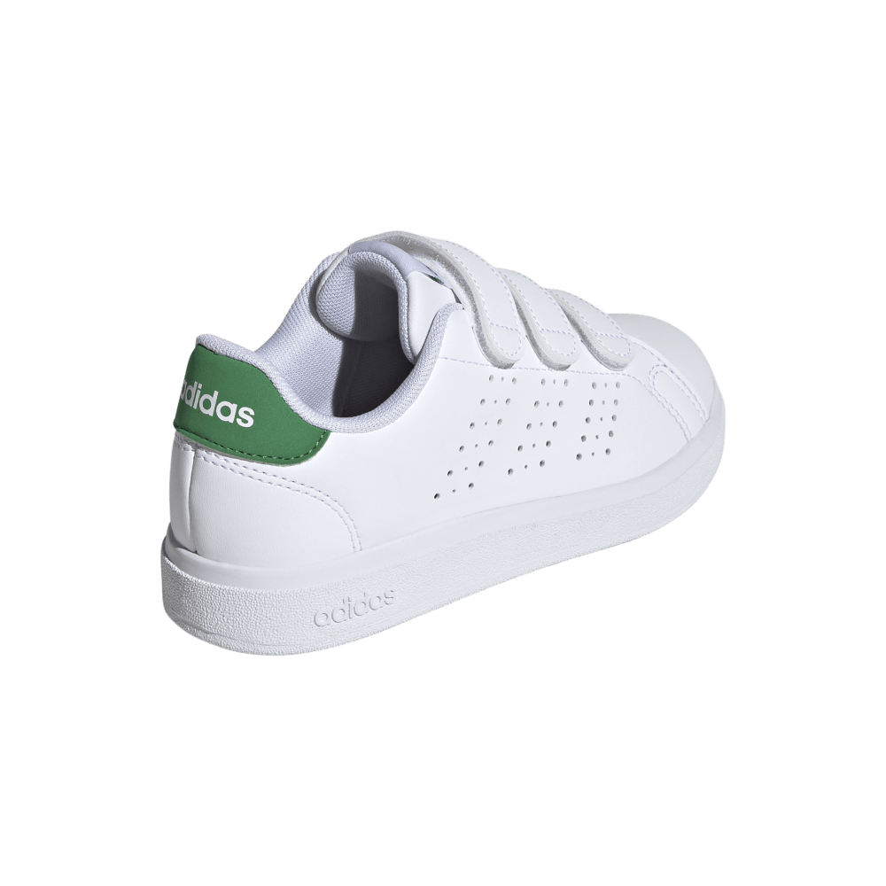 Adidas Tenis Advantage Base 2.0 Kids blanco de niño lifestyle