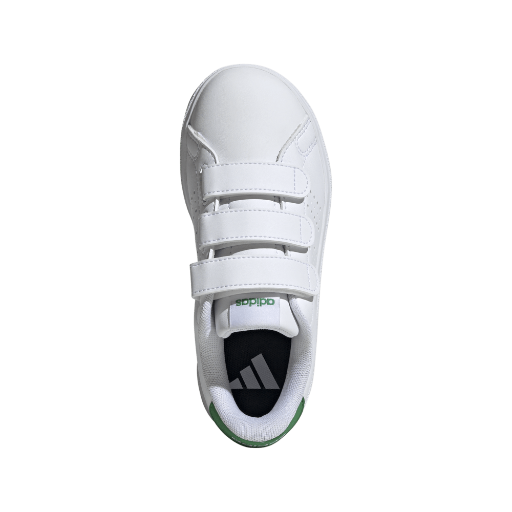 Adidas Tenis Advantage Base 2.0 Kids blanco de niño lifestyle