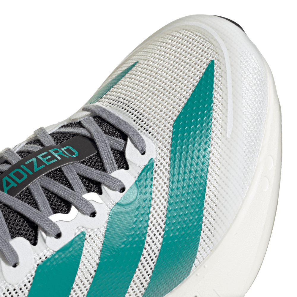 Adidas Tenis Adizero Boston 13 blanco de mujer para correr