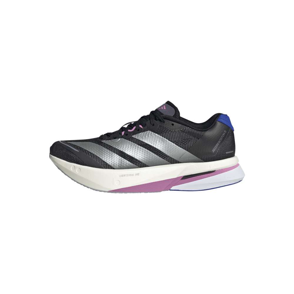 Adidas Tenis Adizero Boston 13 negro de mujer para correr