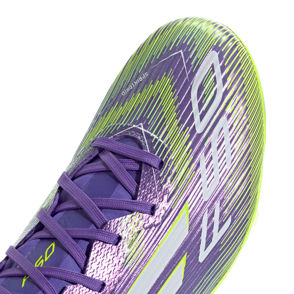 Adidas Guayos F50 League Para Terreno Firme/Mul morado unisex para futbol