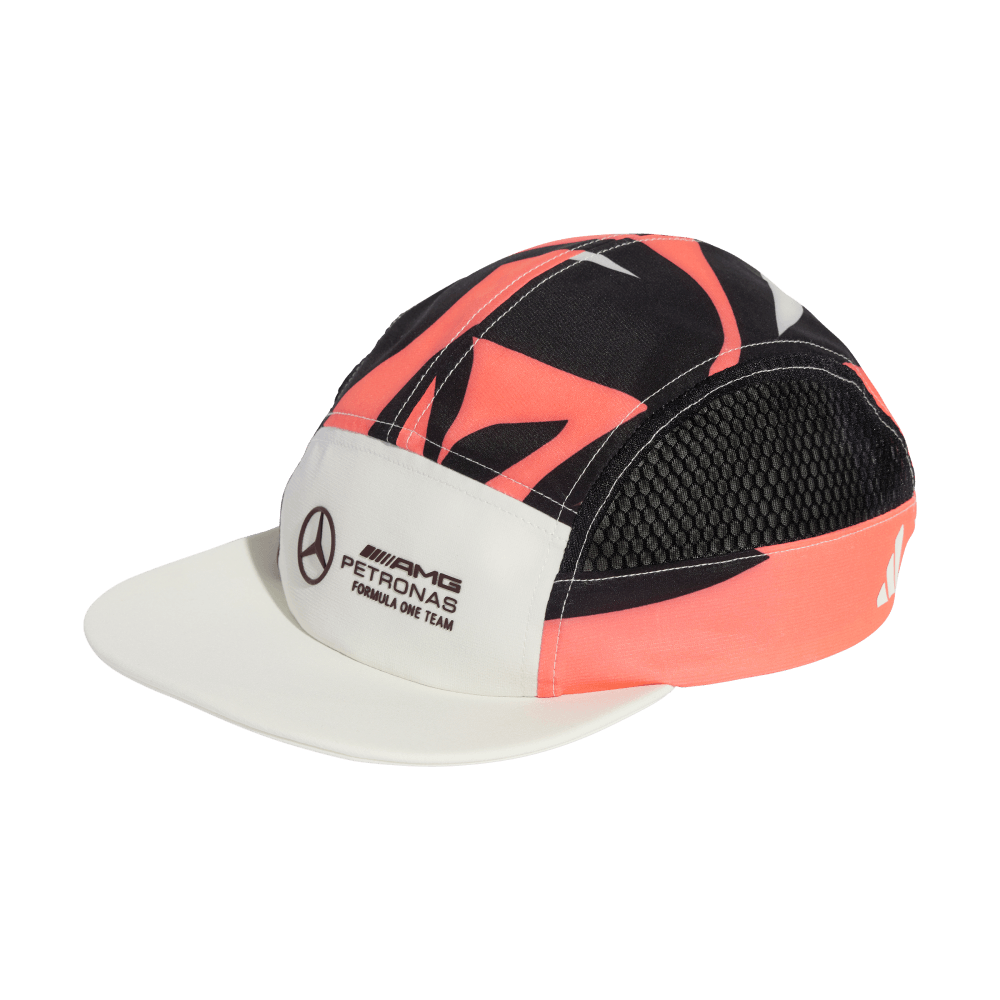 Adidas Gorra De Cinco Paneles Estampada De La E blanco unisex lifestyle