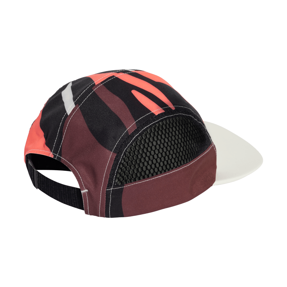 Adidas Gorra De Cinco Paneles Estampada De La E blanco unisex lifestyle