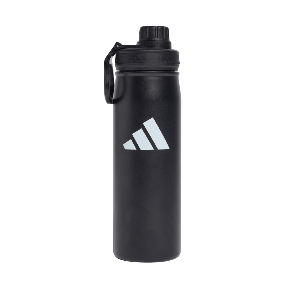 Adidas Botella Metalica Con Tapon De Rosca De 0 negro unisex para entrenamiento