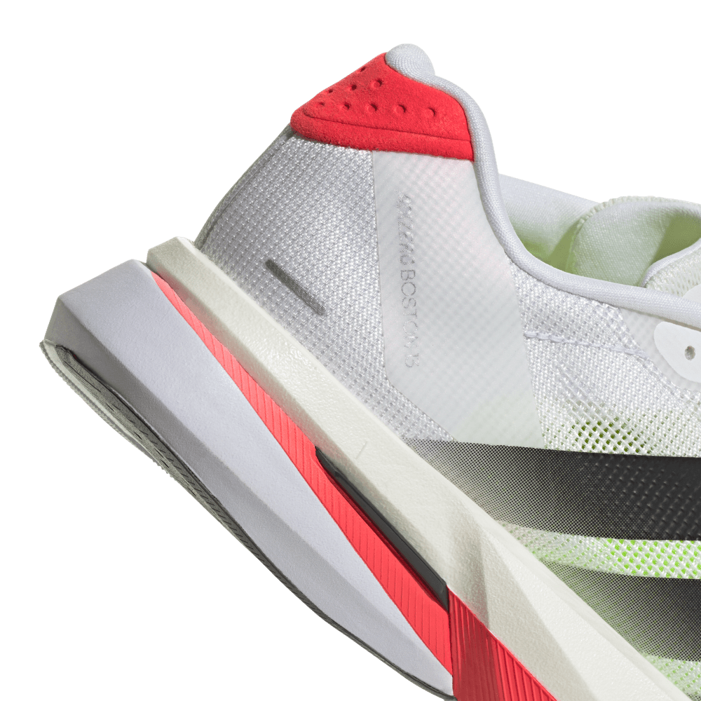 Adidas Tenis Adizero Boston 13 blanco de mujer para correr