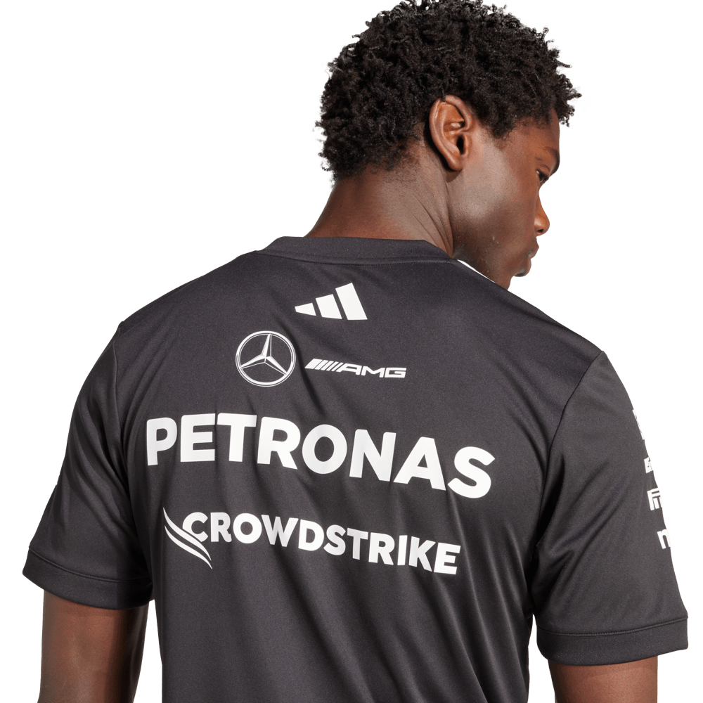 Adidas F1 Mercedes Benz Camiseta De Equipo negro de hombre lifestyle