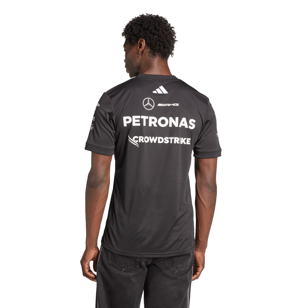 Adidas F1 Mercedes Benz Camiseta De Equipo negro de hombre lifestyle
