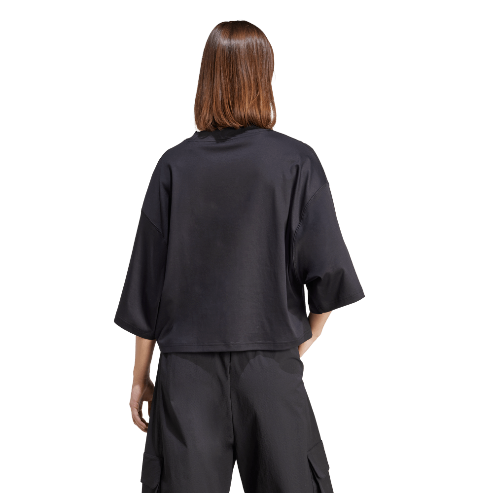 Adidas W Ce Q2 Tee Camiseta Manga Corta negro de mujer lifestyle