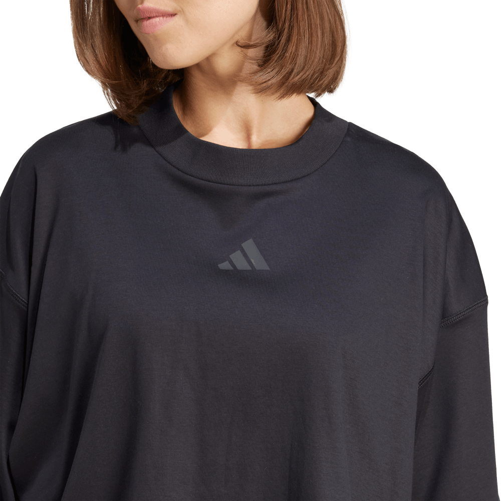 Adidas W Ce Q2 Tee Camiseta Manga Corta negro de mujer lifestyle