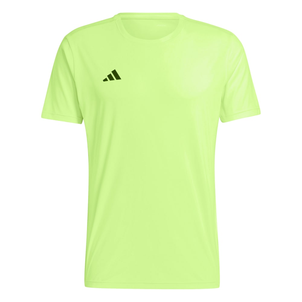 Adidas Adizero E Tee Camiseta Manga Corta Verde De Hombre Para Correr