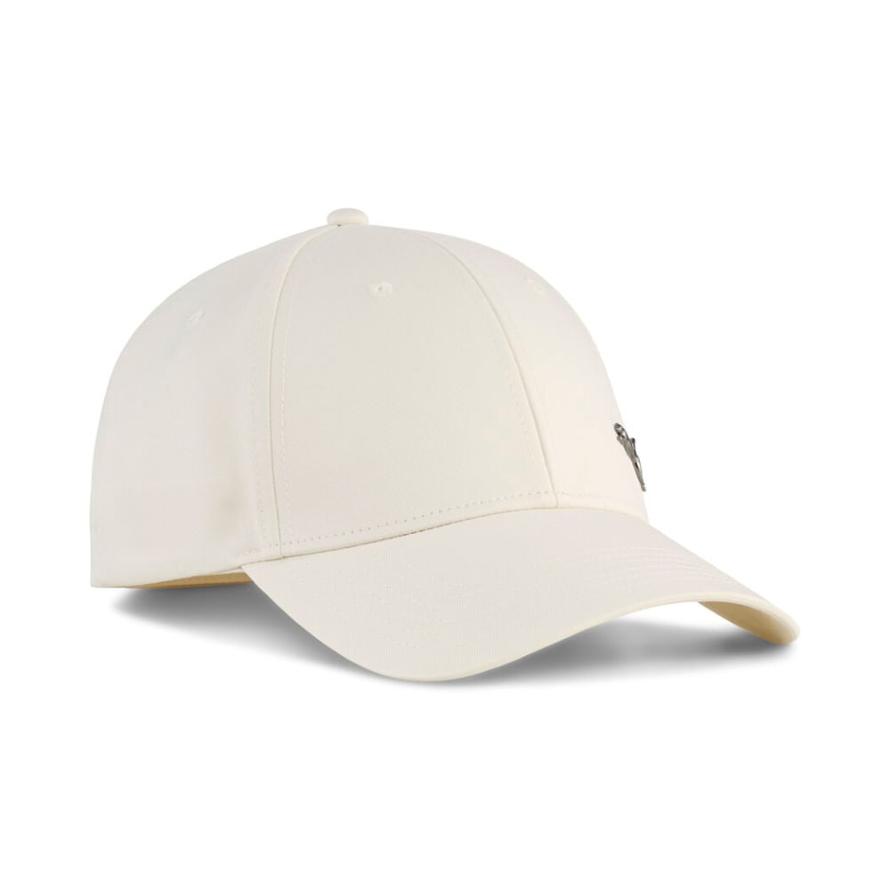Puma Ess Metal Puma Cat Bb Cap Gorra blanco de hombre lifestyle