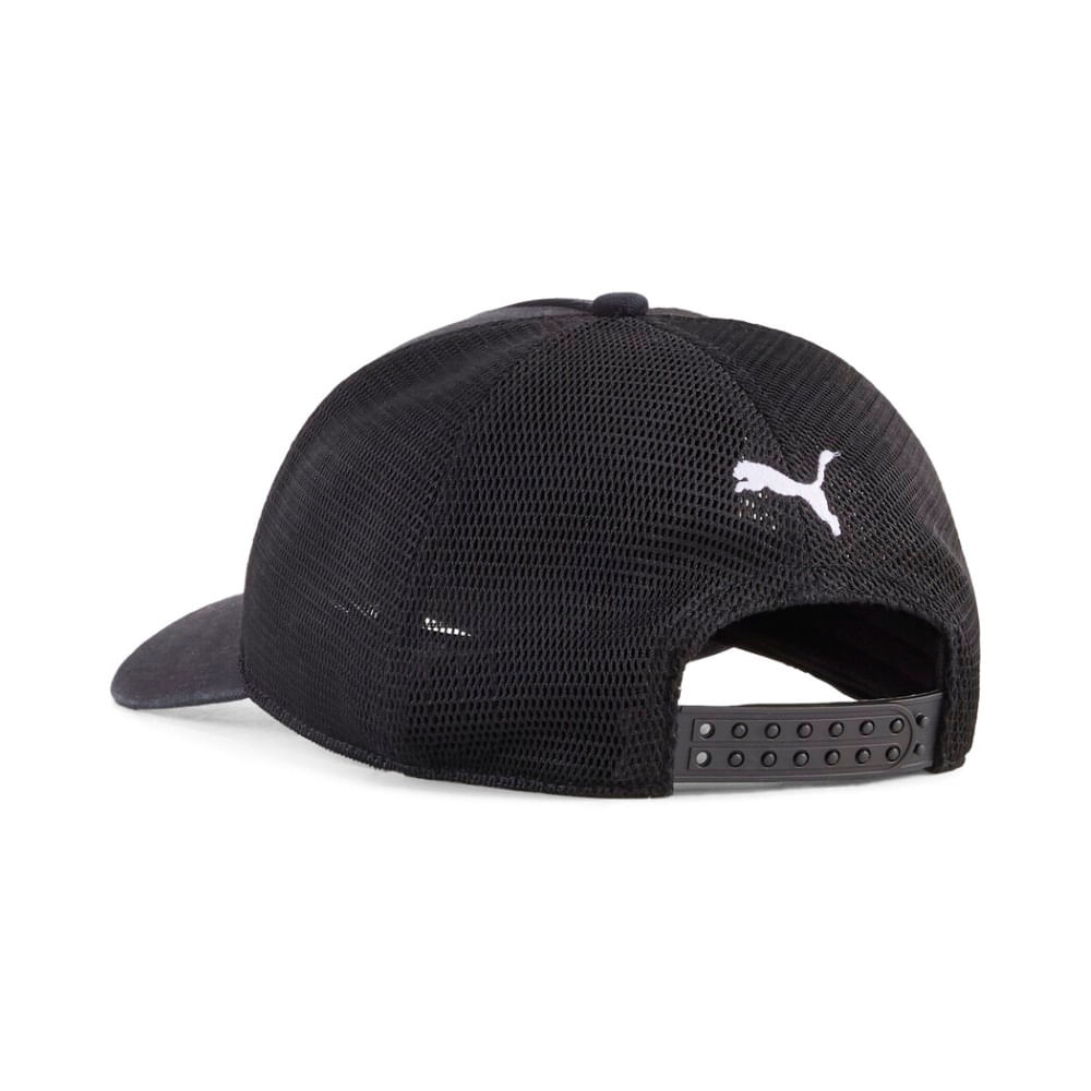 Puma Ferrari Trucker Cap Gorra negro de hombre lifestyle