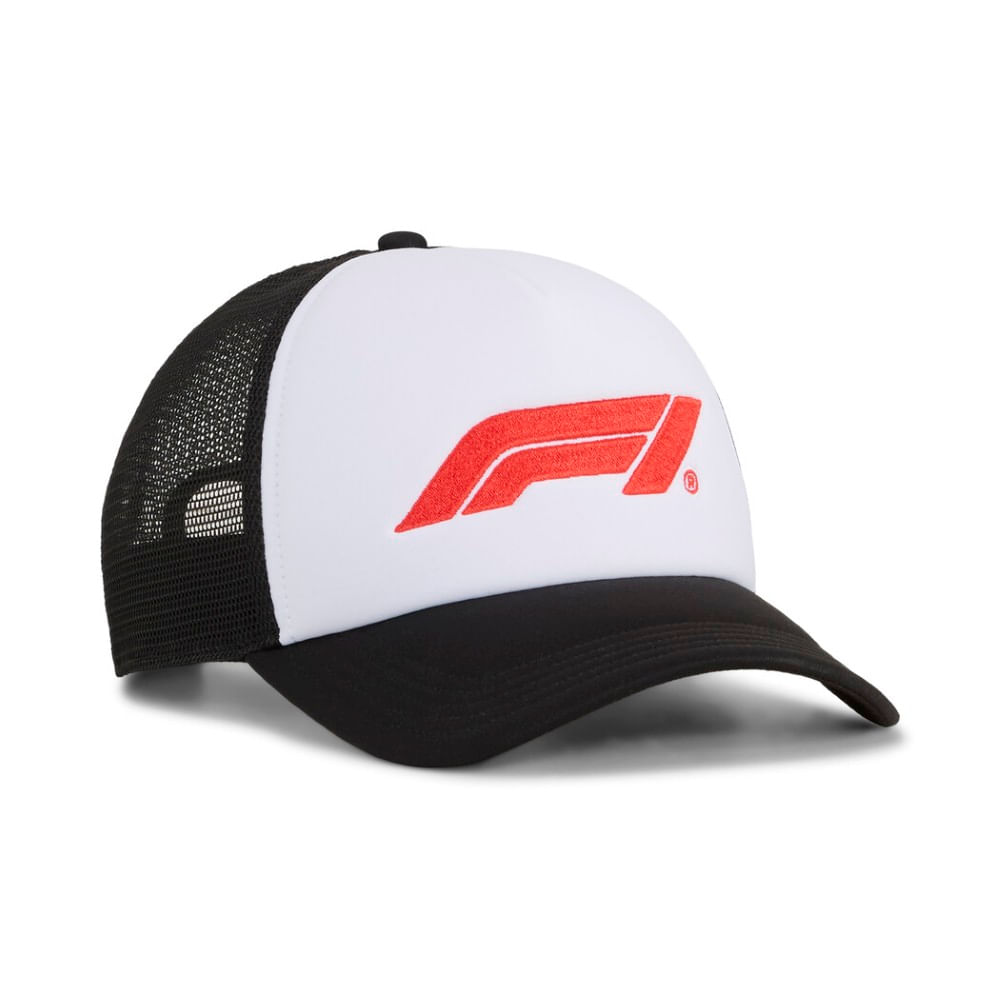 Puma F1 Trucker Cap Gorra blanco de hombre lifestyle