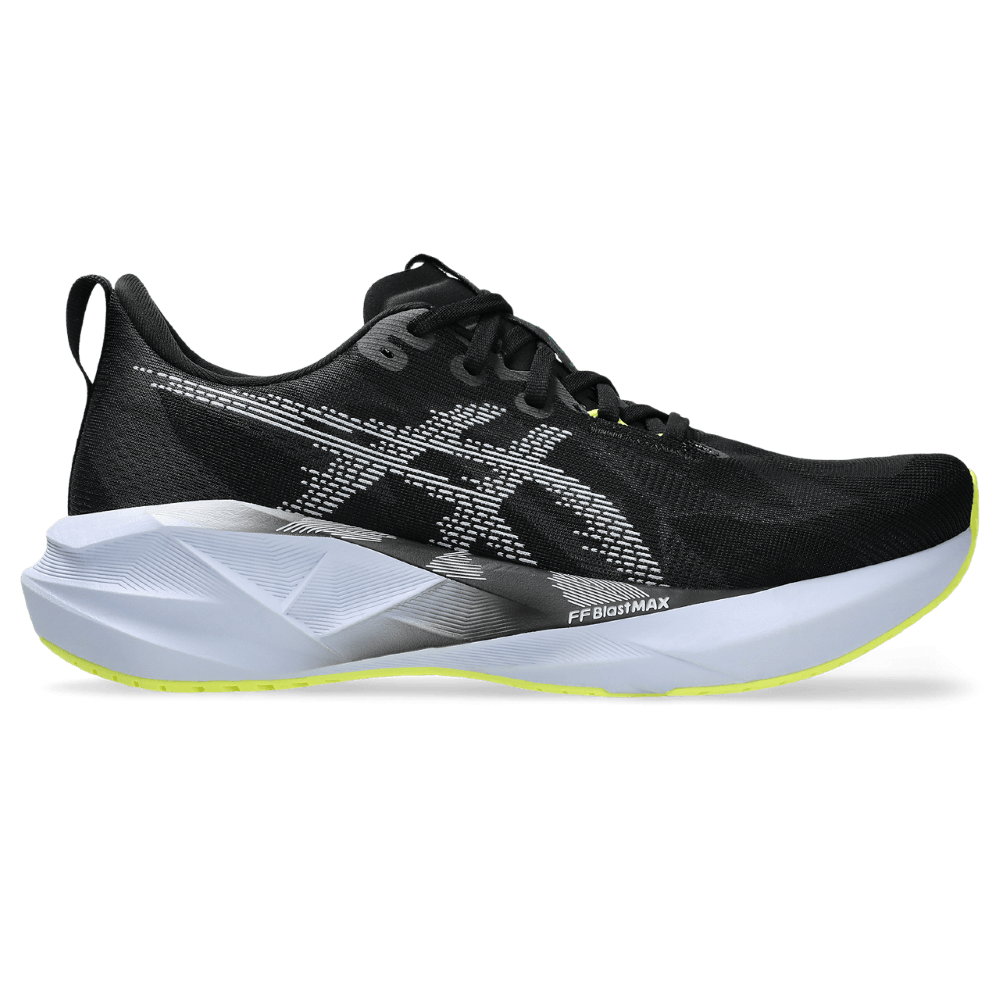 Asics Novablast 5 Tenis negro de hombre para correr