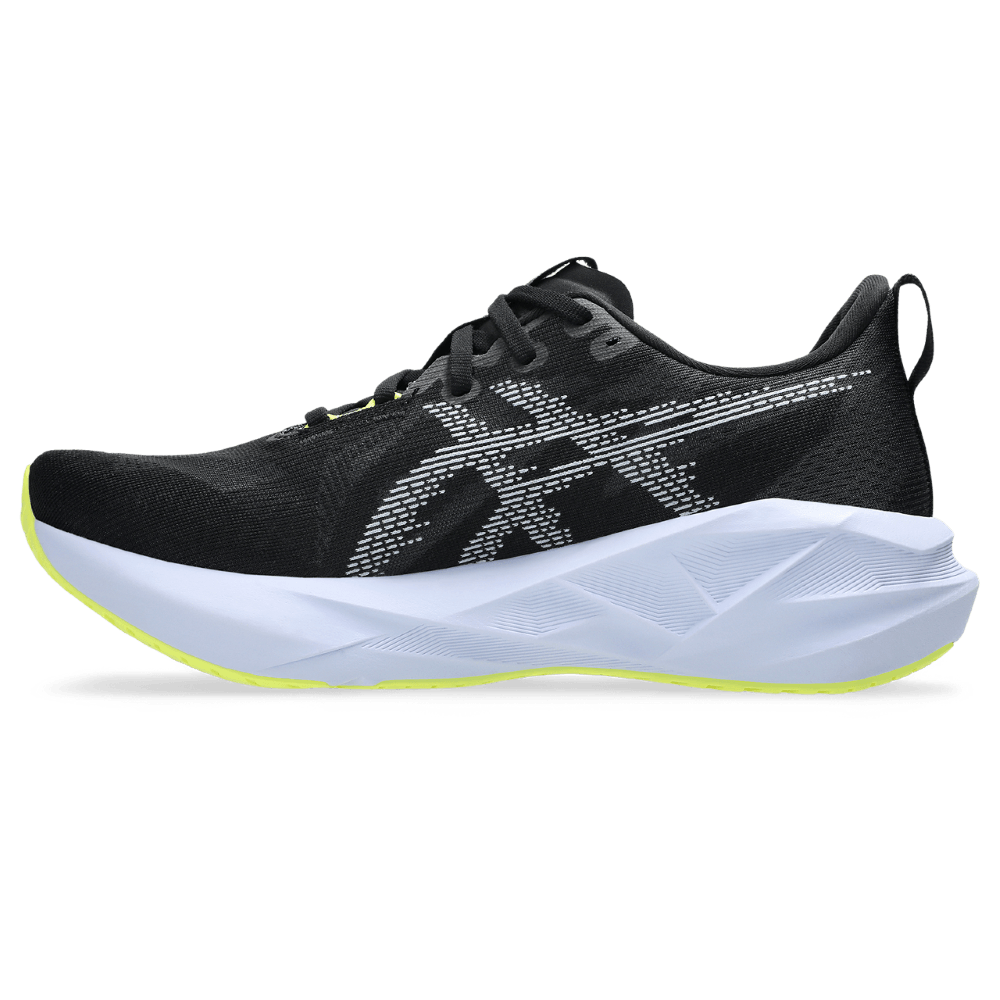 Asics Novablast 5 Tenis negro de hombre para correr