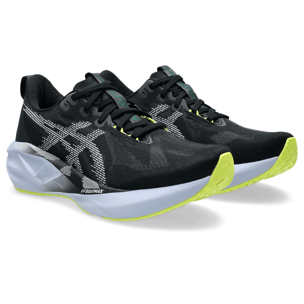 Asics Novablast 5 Tenis negro de hombre para correr