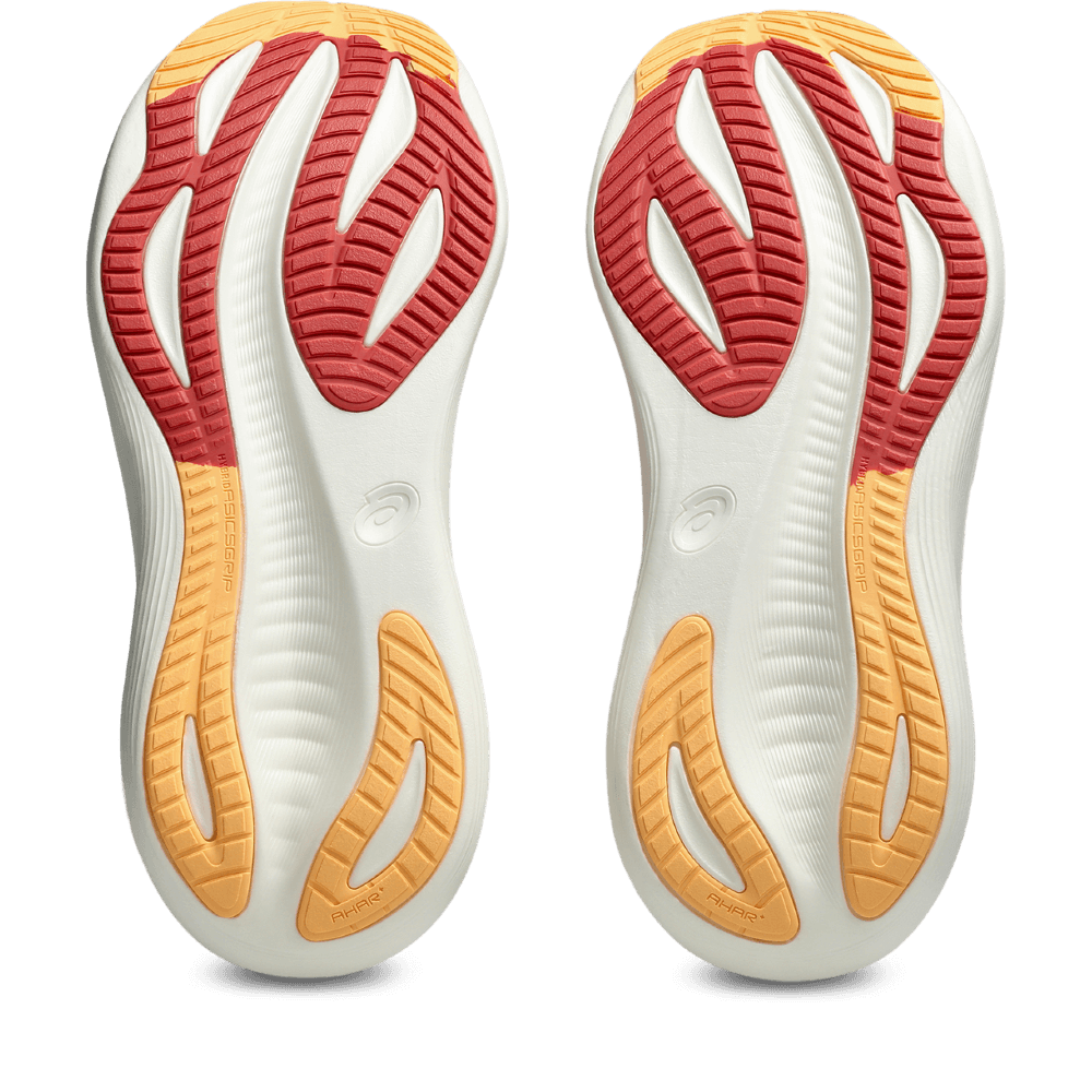 Asics Gel-Nimbus 27 Tenis naranja de mujer para correr