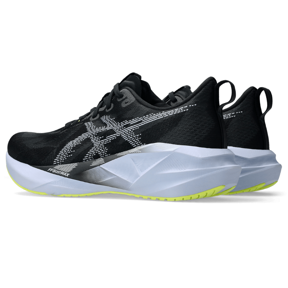 Asics Novablast 5 Tenis negro de hombre para correr