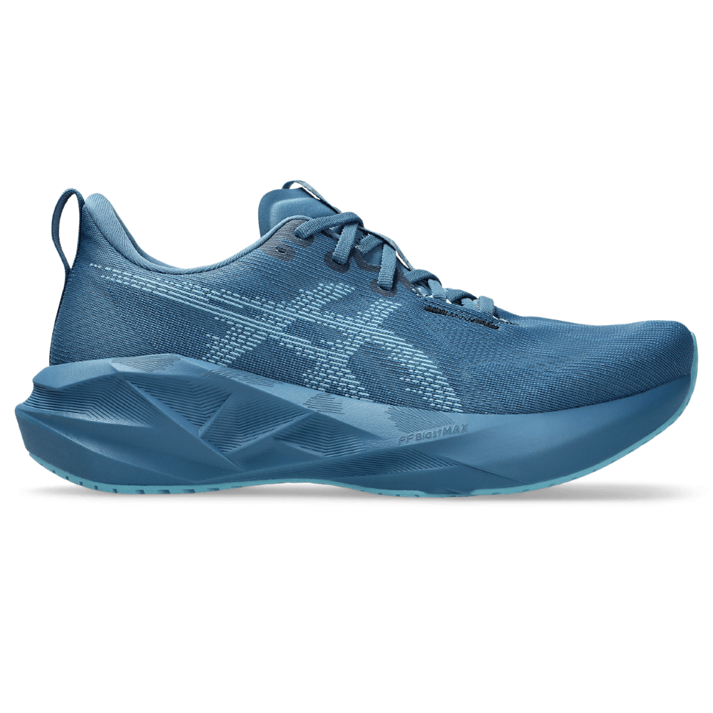 Asics Novablast 5 Tenis azul de hombre para correr