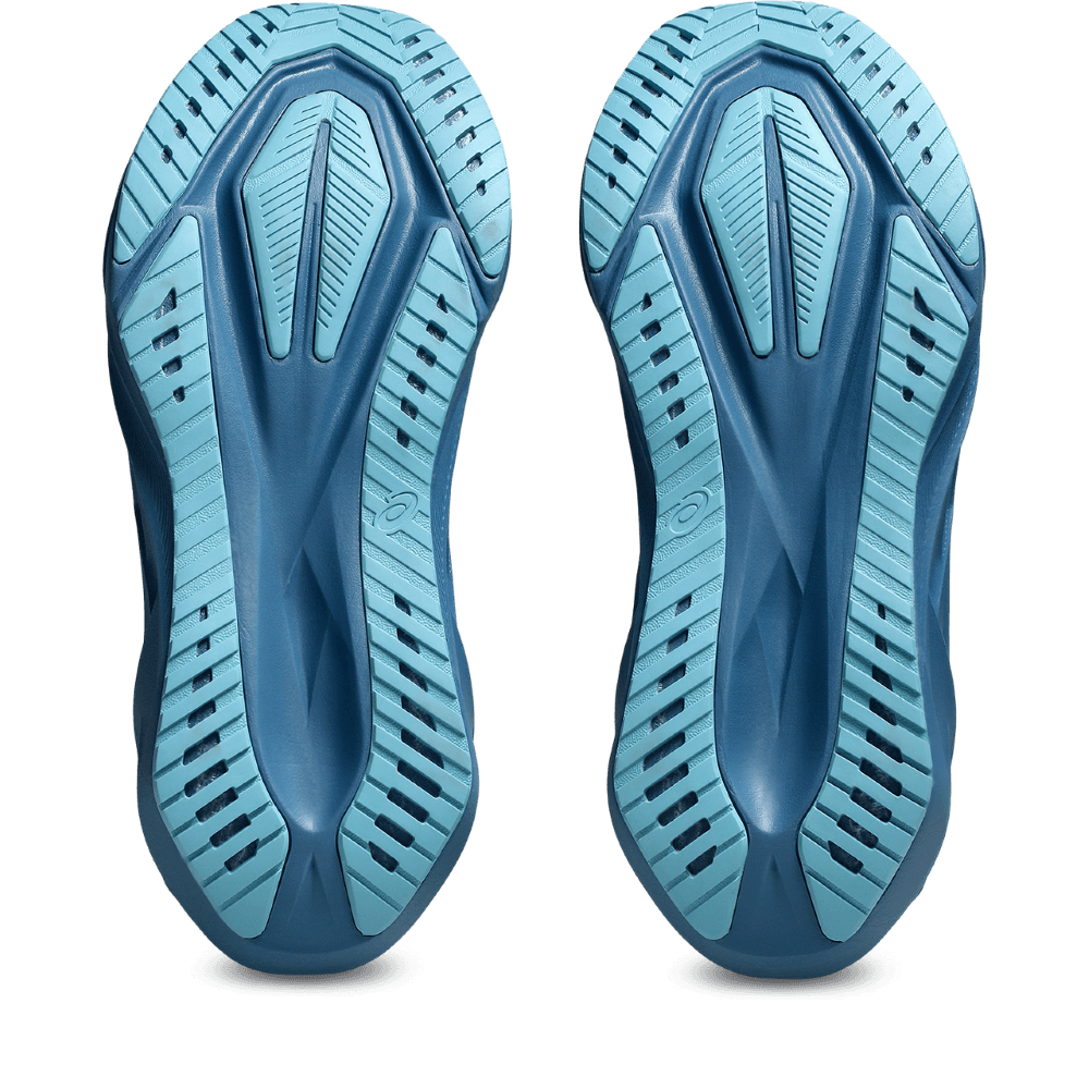 Asics Novablast 5 Tenis azul de hombre para correr