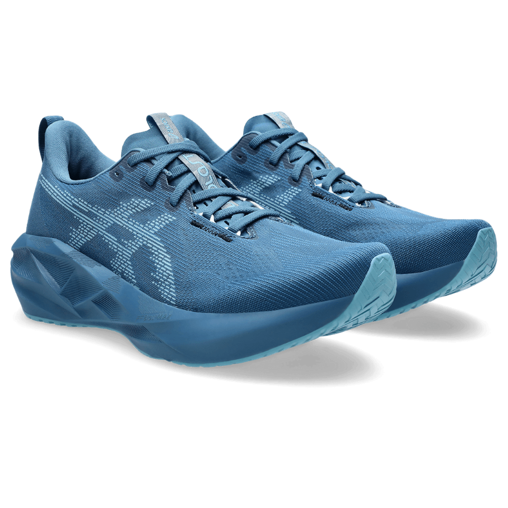 Asics Novablast 5 Tenis azul de hombre para correr