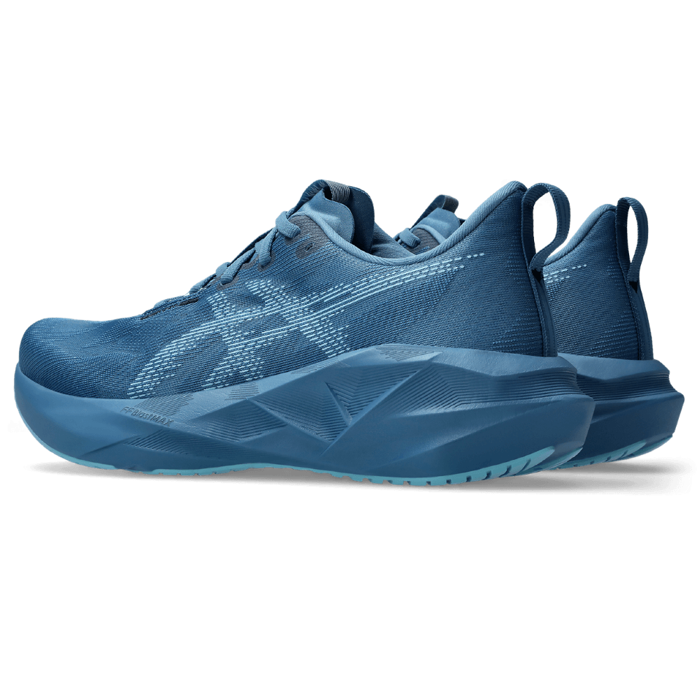 Asics Novablast 5 Tenis azul de hombre para correr