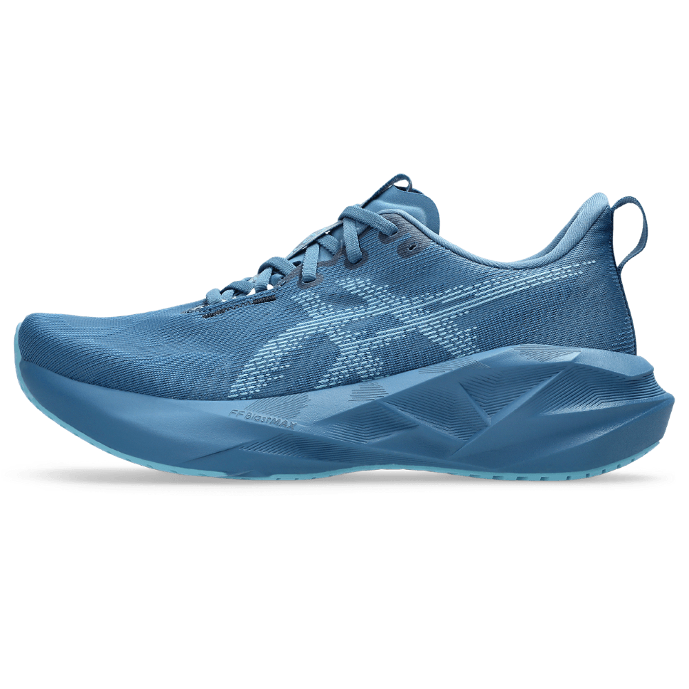 Asics Novablast 5 Tenis azul de hombre para correr