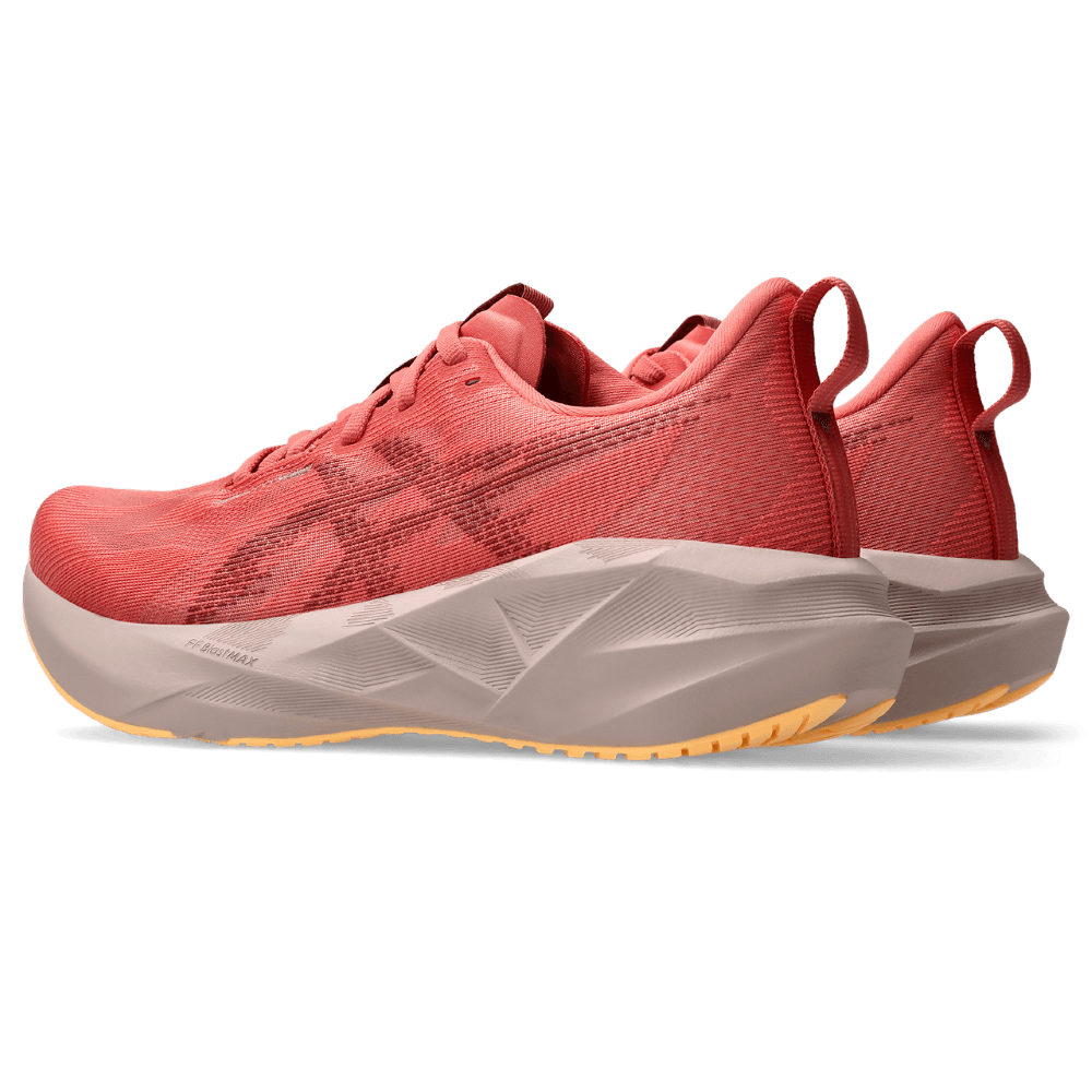 Asics Novablast 5 Tenis naranja de mujer para correr