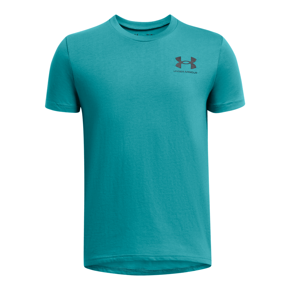 UA Rtstyle Left Ches Camiseta Manga Corta azul de niño lifestyle