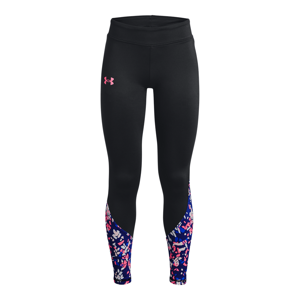 UA Novelty Legging-B Pantalón negro de niña lifestyle