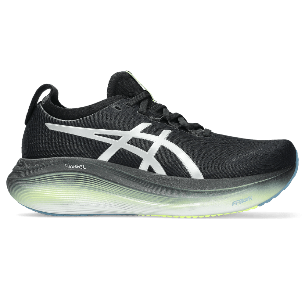 Asics Gel-Nimbus 27 Luxe Tenis negro de mujer para correr