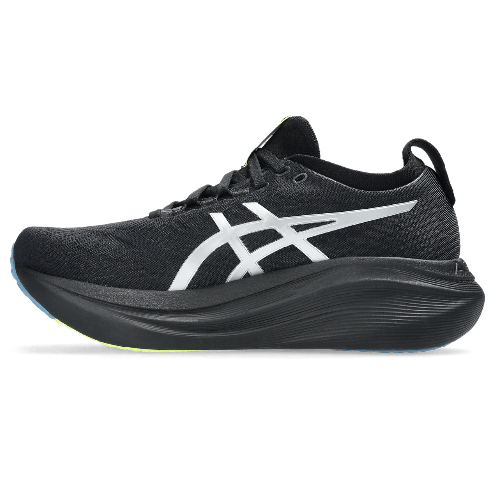 Asics Gel-Nimbus 27 Luxe Tenis negro de mujer para correr