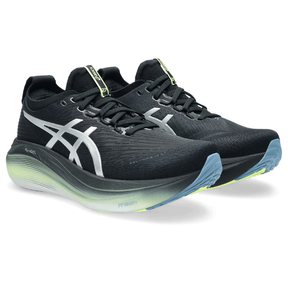 Asics Gel-Nimbus 27 Luxe Tenis negro de mujer para correr