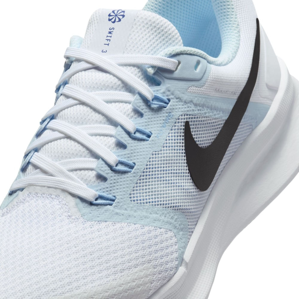 Nike W Nike Run Swift 3 Tenis blanco de mujer para correr