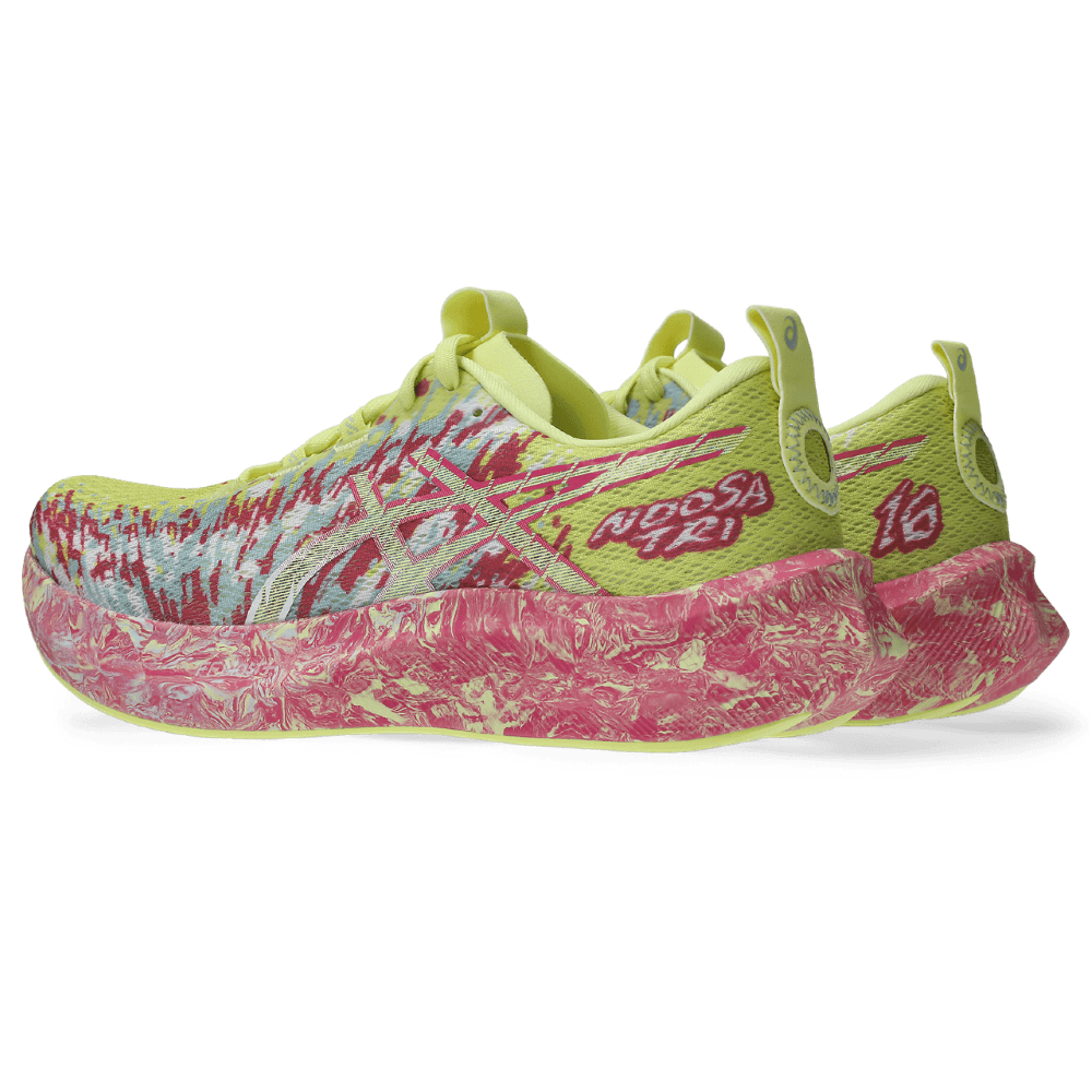 Asics Noosa Tri 16 Tenis amarillo de mujer para correr