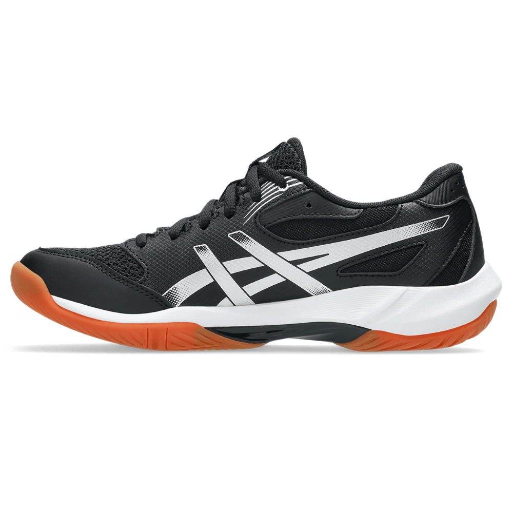 Asics Gel-Rocket 12 Tenis negro de mujer para indoor