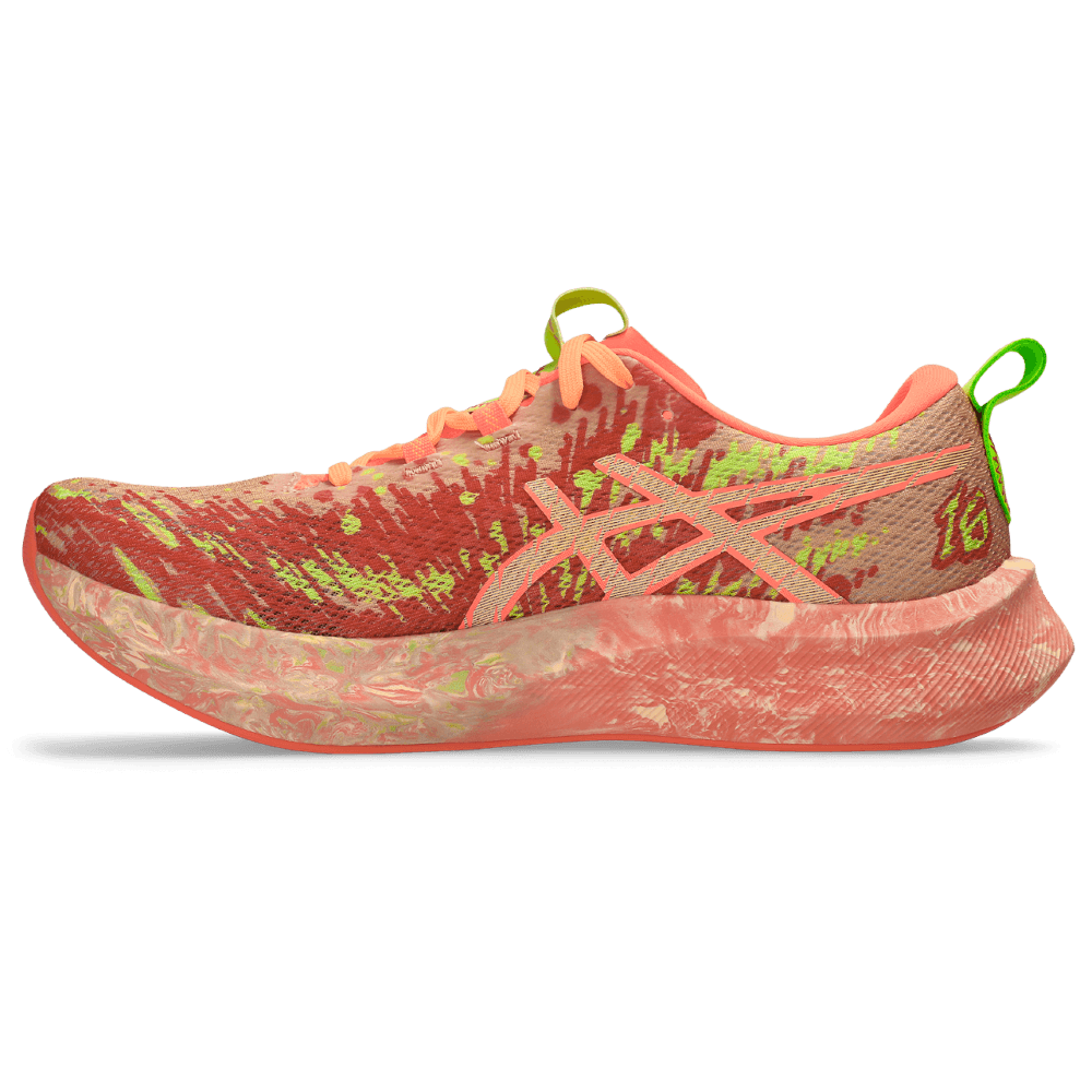 Asics Noosa Tri 16 Tenis naranja de mujer para correr
