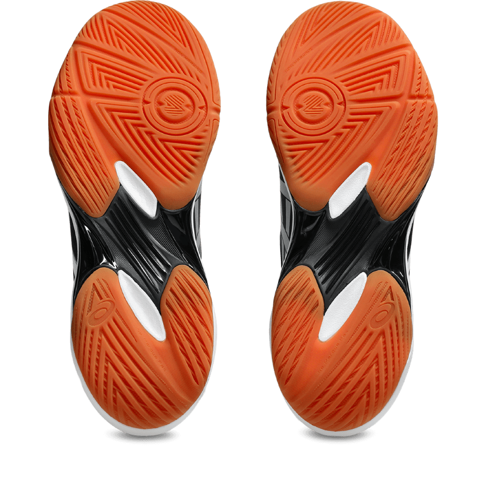 Asics Gel-Rocket 12 Tenis negro de mujer para indoor