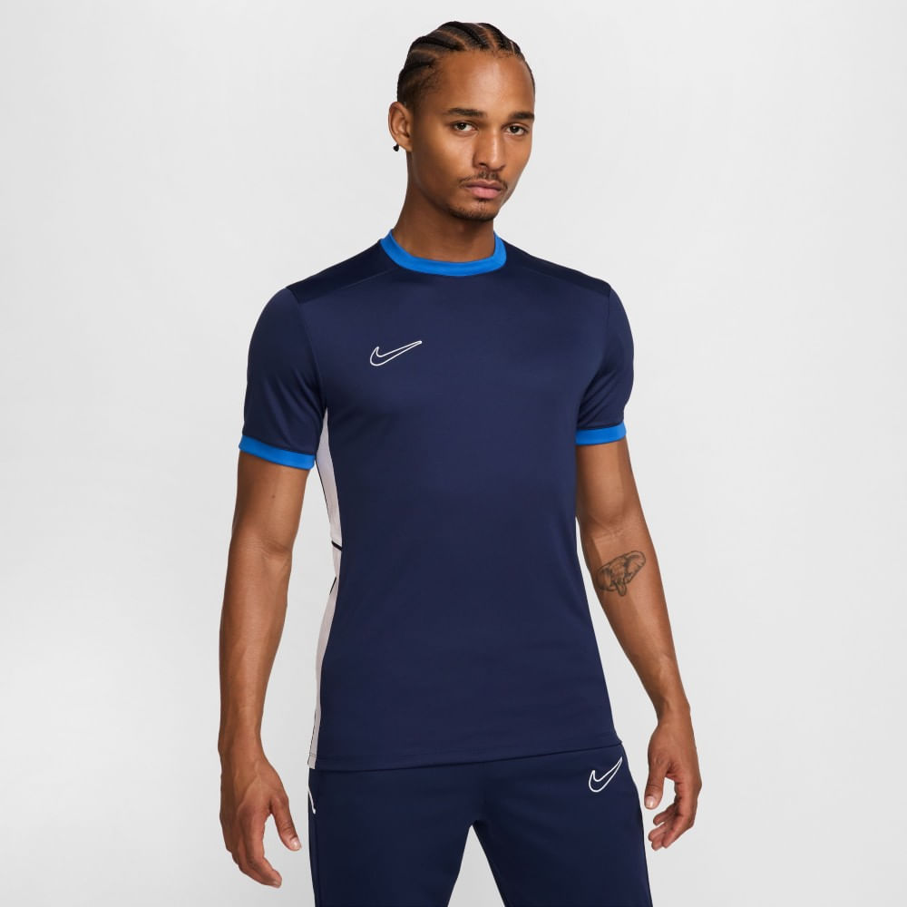 Nike M Nk Df Acd25 Ss Top Camiseta Manga Corta azul de hombre para futbol