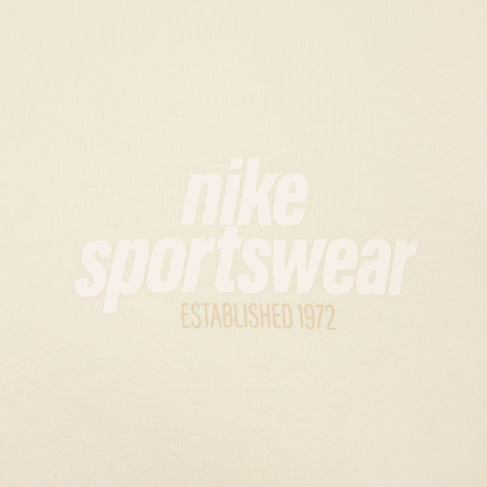 Nike M Nk Club Bb Crew Nsw Gfx Camiseta Manga Larga beige de hombre lifestyle