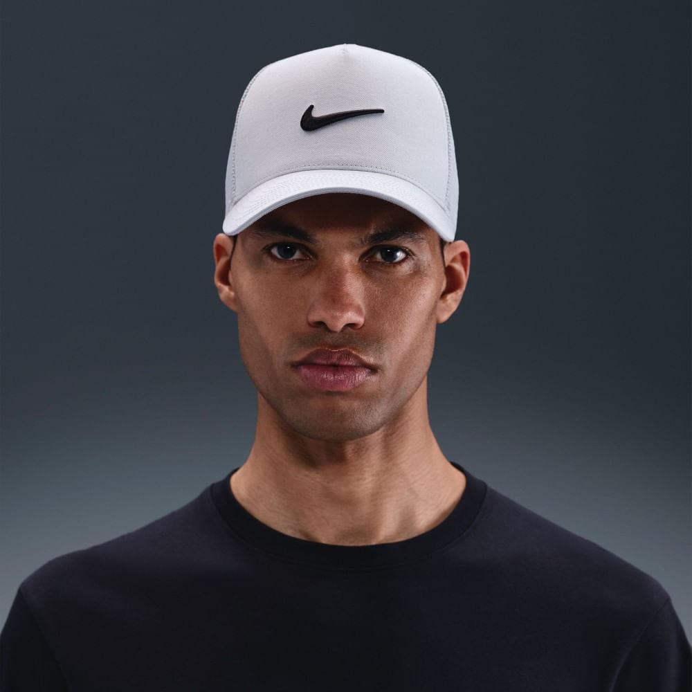 Nike U Nk Rise Cap S Cb Swsh Tkr L Gorra gris de hombre lifestyle