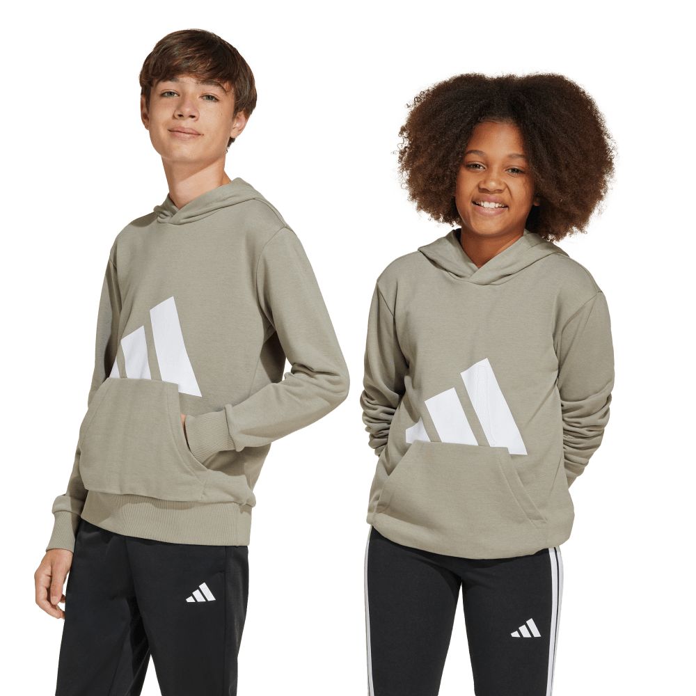 Adidas J Bl Ft Hd 280 Hoodie beige de niño lifestyle