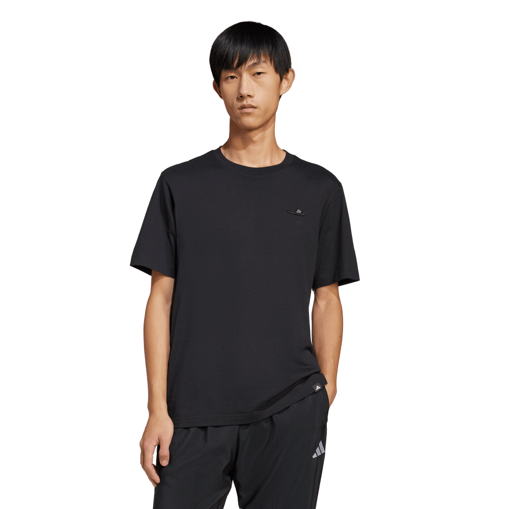 Adidas M L Slide Tee Camiseta Manga Corta negro de hombre lifestyle