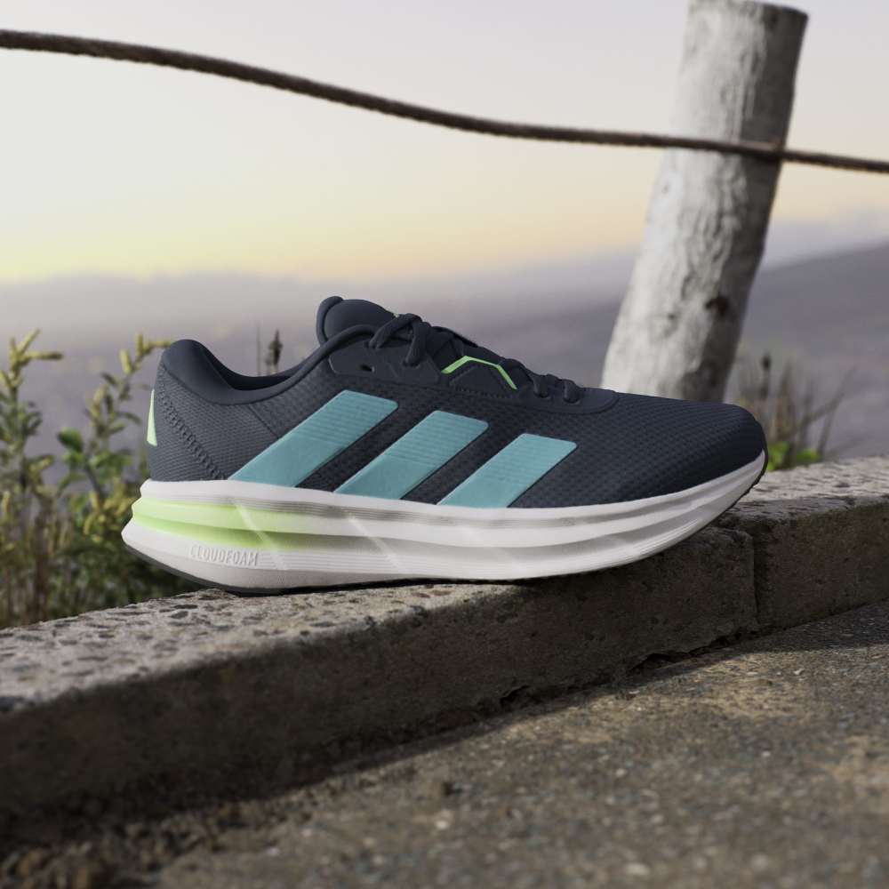Adidas Tenis Galaxy 7 azul de hombre para correr