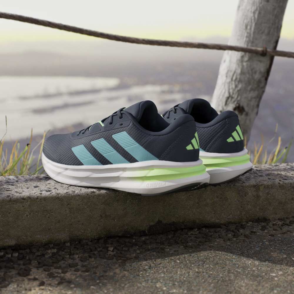 Adidas Tenis Galaxy 7 azul de hombre para correr